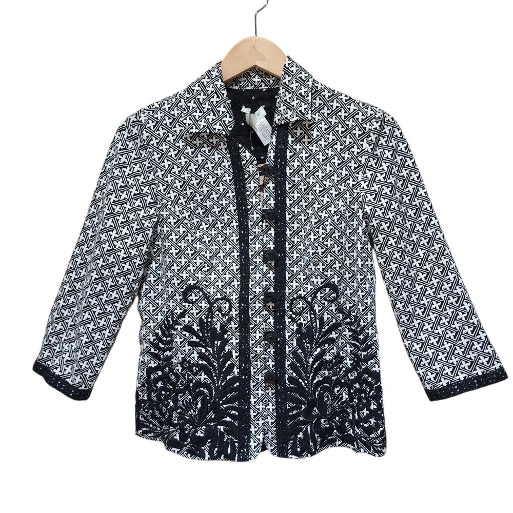 Jacket Reversible Embroidered